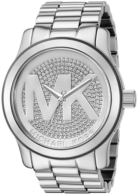 Michael Kors Runway MK5544 Women's Silver Watch 